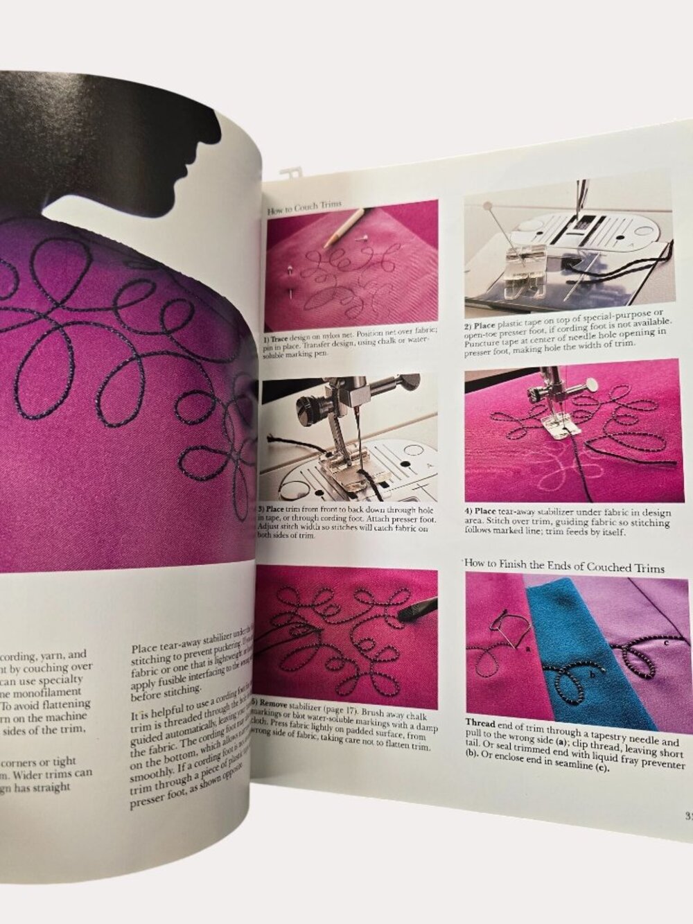 Singer Decorative Machine Stitching Sewing Reference Library Book - Picture 4 of 7